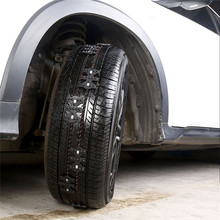 Зимняя Нескользящая универсальная черная износостойкая шина для колеса, противоскользящая аварийная цепь для автомобиля, грузовика, внедорожника, MPV, автомобильные аксессуары, 2 шт. 2024 - купить недорого