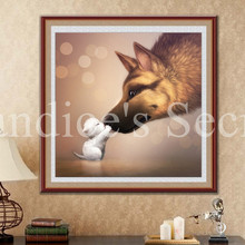 Dog and Cat 5d Diy Diamond Painting Cross Stitch Diamond Embroidery Animals Mosaic Hobbies Full Rhinestone Gifts Home Decor 2024 - buy cheap