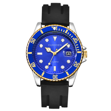 CURDDEN-Reloj de pulsera de cuarzo para hombre, cronógrafo con fecha de silicona, de diseño Vintage, a la moda, 6528 2024 - compra barato