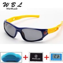 Солнцезащитные очки WarBLade для детей, детские очки с защитой UV400, TR90, брендовые очки в оправе, Детские поляризованные солнцезащитные очки, Gafas De Sol 2024 - купить недорого