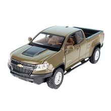 Escala 1:32 carro de coleção de metal fundido de luxo, modelo para chevrolet colorado, picape, veículo de caminhão de brinquedo 2024 - compre barato