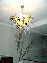 Free Shipping Fashionable Patterns Modern Decoration Mouth Blown Glass Chandelier 2024 - buy cheap