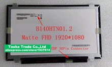 B140HTNO1.2 AU Optronics AUO Tela Do Laptop LCD Matte 30pin eDP Original Novo de Alta Qualidade Teste Antes Da Expedição 2024 - compre barato