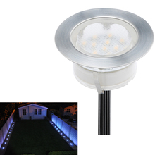 DHL free 20pcs 2.5W 12V Low Voltage LED Underground Light Decoration Garden Park Driveway Patio Paver Decking Light 2024 - buy cheap