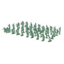 100Pcs/Lots 2cm Plastic Army Men Toy Soldiers Action Figures Army Sand Scene Model Playset - Olive Green 2024 - buy cheap