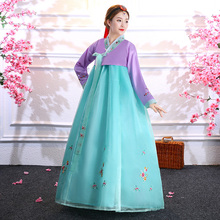 Traditional national style clothing women hanbok costume oriental folk dance festival celebration stage performance clothing 2024 - buy cheap