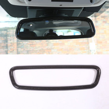 For Land Rover Discovery Sport 2015-17LR4  For Range Rover Evoque 2012-2017 Black Ash Interior Rearview Mirror Frame Trim 2024 - buy cheap