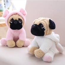 20CM Stuffed Simulation Dogs Plush Sharpei Pug Lovely Puppy Pet Toy Plush Animal Toy Children Kids Birthday Christmas Gifts 2024 - buy cheap