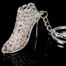 Chaveiro!Creative Brands High-heeled Shoe Key Chain Holder Silver-plated Bag Keyring Charm Metal Car Purse Keyfobs Gift J006 2024 - buy cheap