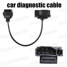 Conector de detección de diagnóstico de coche, gran oferta, para FORD cars, 7 pines, macho a OBD OBD2, 16 Pines, hembra 2024 - compra barato