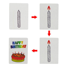 Magic Cards Tricks Happy Birthday Magia Trick Children Toy Close up Easy Fun Magie 2024 - купить недорого