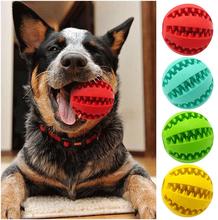 Pet Dog Toy Interactive Rubber Balls Pet Dog Cat Puppy Chew Toys Ball Teeth Chew Toys Tooth Cleaning Balls Food AA 2024 - buy cheap