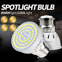 E27 Led 220V Spotlight Bulb E14 Led Lamp GU10 Lampada MR16 Corn Light 48 60 80leds Bombillas 2835SMD Energy Saving Home Lighting 2024 - buy cheap