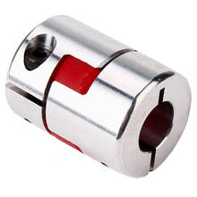 12 x 14 mm CNC Flexible Plum Coupling Shaft Coupler 30mm Diameter Finish Maching 2024 - buy cheap