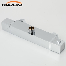 Grifo mezclador termostático de latón para baño, grifería montada en la pared con Control de temperatura, AL-890 2024 - compra barato