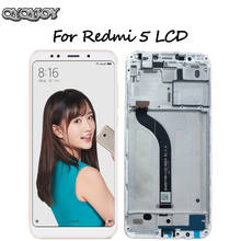 ЖК-дисплей для Xiaomi Redmi 5, дигитайзер, сенсорный экран в сборе, рамка для Redmi 5, сменный ЖК-дисплей, запасные части, черный/белый 5,7 2024 - купить недорого