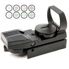 Riflescope 20mm Rail Holographic Red Dot Sight 4 Reticle tactical Scope Collimator Optical sight Hunting Airsoft Optics 2024 - купить недорого