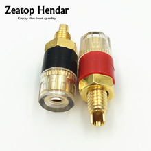 20Pcs Brass Binding Post Banana Plug for Speaker Amplifier Terminal 4mm Jack 2024 - buy cheap