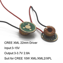 1PCS 5 Mode/1Mode Input 3V-15V dc 22mm LED Driver For Cree 10W T6 XML T6/U2 XM-L2/U2 LED Flashlight or 12V Battery Car Light 2024 - buy cheap