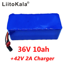 Liitokala 36V 10000MAH bike electric car battery scooter high-capacity lithium battery include the 42v 2a charger 2024 - buy cheap