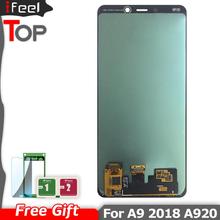 For SAMSUNG GALAXY A9 2018 A920 LCD Display Touch Screen Digitizer Assembly Replacement For 6.3" For SAMSUNG A9 LCD 2024 - buy cheap