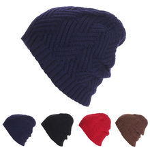 ITFABS New Brand Unisex Men Women Knit Baggy Beanie Winter Hat Ski Slouchy Knitted Causal Cap Soft Warm Skull 2024 - buy cheap