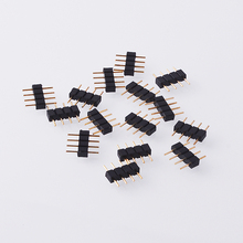 10pcs 4 Pin RGB  Connector Adapter pin needle male type double,For RGB 5050 3528 LED Strip light led accessories 2024 - buy cheap