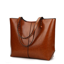 Large Capacity Casual Tote Bags 2018 Genuine Leather Women Handbags High Quality Multi-functional Lady Retro Bag Mochila Bolsas 2024 - buy cheap