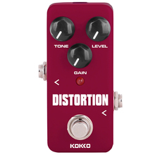 KOKKO FDS2 Mini Distortion Guitar Effect Pedal Portable Processor of Classic Distortion Tone Effect Pedal for Guitar and Bass 2024 - buy cheap