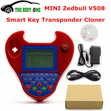 Best MINI ZEDBULL V508 Key Programmer Car Key Chip Cloner MINI Zed Bull No Tokens Limited Key Transponder Free Shipping 2024 - buy cheap