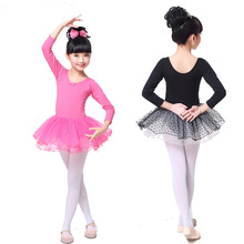 Girls Ballet Dress Gymnastics Leotards Dance Tutu Dresses for Kid Professional Dancing Costume Clothes Dot Ballerina Dancer Wear 2024 - buy cheap