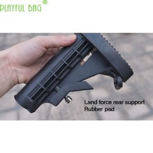 Outdoor activities Jinming 8 generation water bullet gun refitting accessories STD SDGUN BD556 XM316 rear support Rubber pad M20 2024 - buy cheap