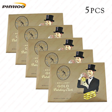 Jewelry Cleaning Polishing Cloth Buckskin Velvet Sterling Silver Gold Platinu Jewellery Cleaning Tarnished Cleaner(5pcs) 2024 - buy cheap