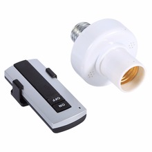 10M Wireless Remote Control Switch ON OFF E27 Screw LED lamp Base light Holder Bulb Socket 220V Splitter Adapter LED Bulb 2024 - buy cheap