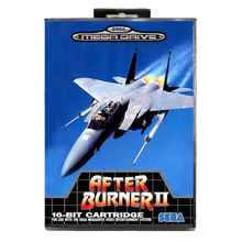 After burner 2 16 bit Para MD Card Game Com Box Para Sega Genesis Mega Drive Para Genesis 2024 - compre barato