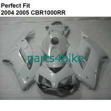 Venda quente carenagens para honda cbr 1000rr 04 05 branco carenagem kit peças da motocicleta cbr1000rr 2004 2005 nz26 2024 - compre barato