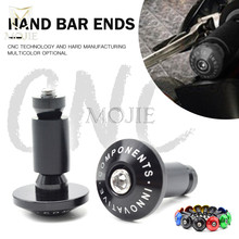 Motorcycle Handlebar Grips Ends Handle Hand Bar Ends Handlebar Caps For Suzuki GSXR 600 750 1000 K3 K4 K5 K6 K7 K8 GSX R 600 750 2024 - buy cheap