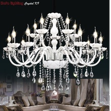 Modern White Crystal Chandelier Lights Lamp Chandeliers For bedroom Living room Fixture Crystal Light Lustres de crista lighting 2024 - buy cheap