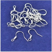 200PCS Making DIY Design jewelry findings silver hook earrings 15mm 925 Sterling Silver hooks earrings Silver 2024 - buy cheap