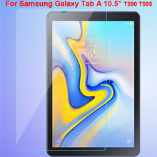 Termpered Glass Screen Protector Film For Samsung Galaxy Tab A 10.5" T590 T595 SM-T590 SM-T595 for Galaxy TabA 10.5 Screen Guard 2024 - buy cheap