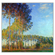 Pintura de diamante 5D DIY de "Poplars at the River Epte", gran pintor, Claude Monet, bordado de diamantes cuadrados/redondos, venta de taladros 2024 - compra barato