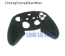 ChengChengDianWan 2 pcs New Soft Borracha de Silicone Caso Capa Protetora Da Pele capa de silicone para o Controlador XBOX ONE S 2024 - compre barato