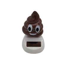 Funny Solar Powered Swing Dancing Poo Toy Home Car Ornament Decoration  Gifts 2024 - buy cheap