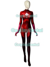 Red AnneTakamaki Cosplay Costume 3D Print Persona 5 Panther Spandex Custom made Zentai Bodsuit for woman 2024 - buy cheap