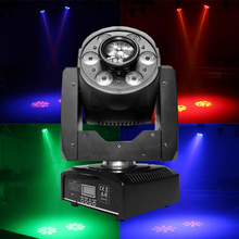 New arrival LED Spot moving head light 6 *12W wash +30W gobo for wedding 2 in 1 LED gobos moving heads lights 2024 - buy cheap