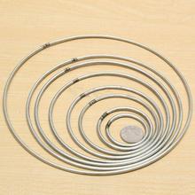 1pc metal sonho apanhador anel de aro redondo para diy manual de vime artesanato durável feito à mão hoop dreamcatcher material acessórios #5 2024 - compre barato