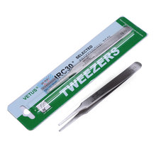 10pcs/lot VETUS Switzerland Tweezers Precision DIY Tweezers Ferramentas Herramientas BGA Repair Hand Tools TS-13 2024 - buy cheap