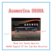 AZAMERICA S930A High definition FTA Digital satellite recriver  work for South America free 1year iks/sks account 2024 - buy cheap