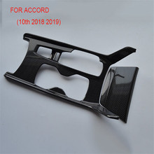 Car Interior Gear Shift Water Cup Holder Cigarette Lighter Cover Bezel Styling Trim For Honda Accord 10th 2018 LHD 2024 - buy cheap