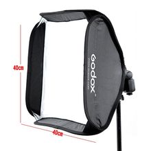 Godox 40x40cm Softbox Bag Kit for Camera Studio Flash fit Bowens Elinchrom 2024 - buy cheap